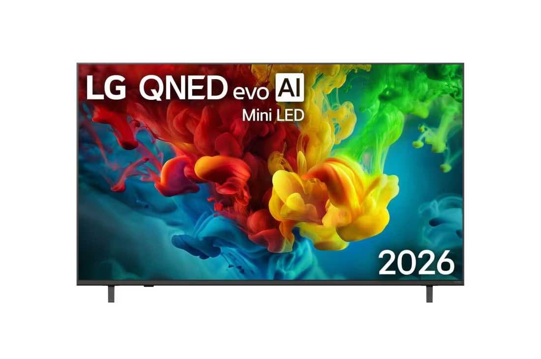 טלוויזיה חכמה 65 אינץ' LG 65QNED84B6T QNED evo AI Mini LED 4K - יבואן רשמי