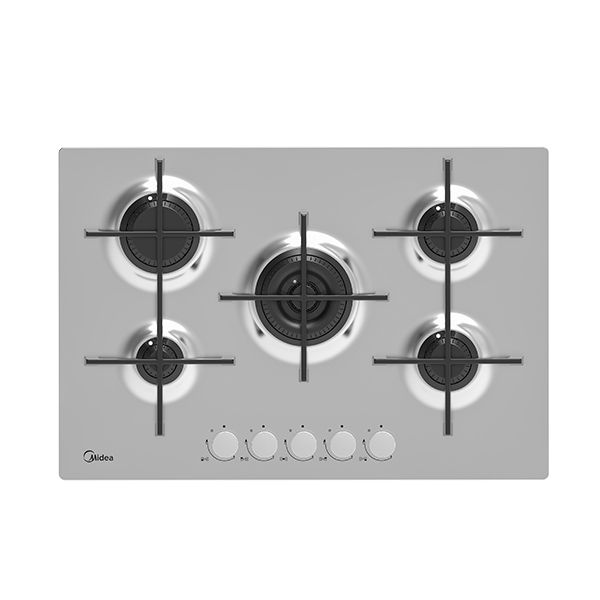 כיריים גז 5 להבות MIDEA נירוסטה SLIM DESIGN דגם 75SQ503 יבואן רשמי כיריים גז 5 להבות MIDEA נירוסטה SLIM DESIGN דגם 75SQ503 יבואן רשמי