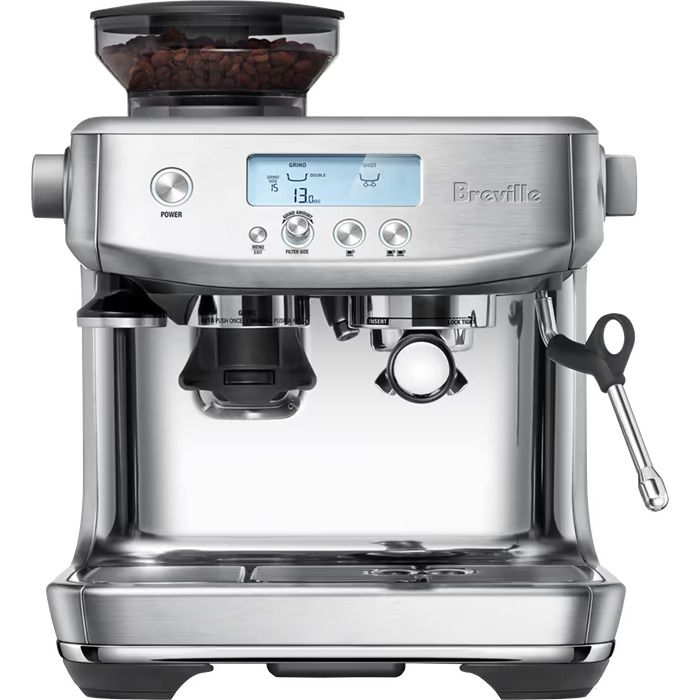 מכונת קפה אספרסו משולבת מטחנה Breville BES878 Barista Pro נירוסטה - יבואן רשמי מכונת קפה אספרסו משולבת מטחנה Breville BES878 Barista Pro נירוסטה - יבואן רשמי