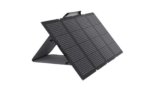 פאנל סולארי מתקפל EcoFlow 220W – דו צדדי Bifacial לטעינה מהירה | יבואן רשמי משלוח מהיר