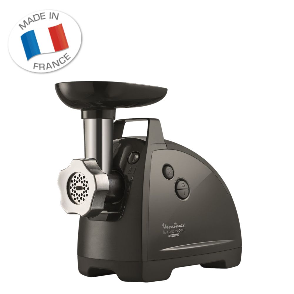 Moulinex ME682827 מטחנת בשר 2000W עד 2.6 ק״ג לדקה מטחנת בשר Moulinex ME682827 עם מנוע שיא 2000W וקצב טחינה עד 2.6 ק״ג לדקה