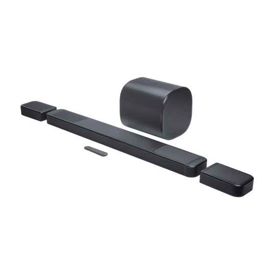 JBL Bar 1300MK2 מערכת מלאה מערכת קולנוע ביתית JBL Bar 1300MK2 עם מקרן קול רמקולים אחוריים נתיקים וסאב וופר