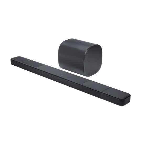JBL Bar 1300MK2 חיבורים HDMI eARC חיבורים אחוריים של JBL Bar 1300MK2 כולל HDMI eARC וכניסות HDMI