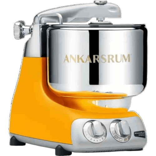 מיקסר Ankarsrum Assistent Original 6230 צבע צהוב שמש מיקסר Ankarsrum Assistent Original 6230 בגימור צהוב שמש
