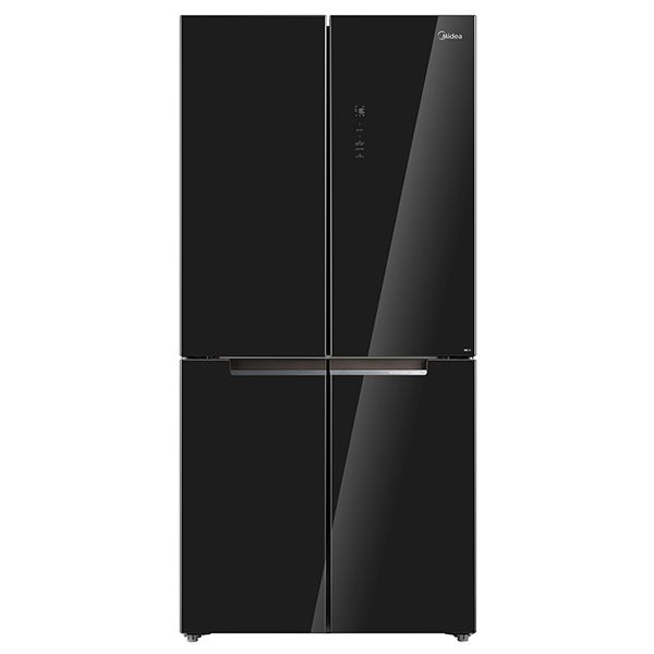 מקרר 4 דלתות Midea HQ-611R זכוכית שחורה יוקרתית מקרר 4 דלתות Midea HQ-611R זכוכית שחורה יוקרתית