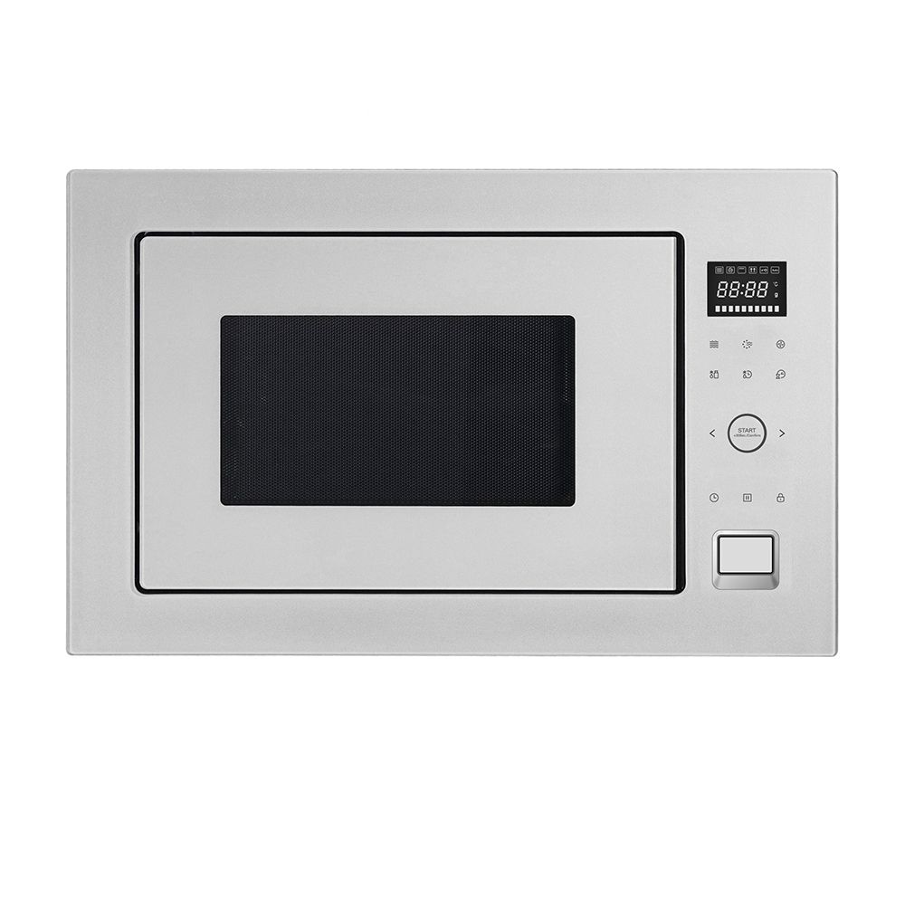 מיקרוגל בנוי משולב גריל Midea TC034B2U לבן 34 ליטר - חזית המכשיר ולוח פיקוד דיגיטלי