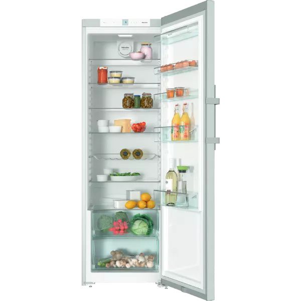 K28202D מקרר Miele K28202D ללא מקפיא 381 ליטר: עוצמת אחסון, יעילות אנרגטית A ועיצוב נירוסטה יוקרתי