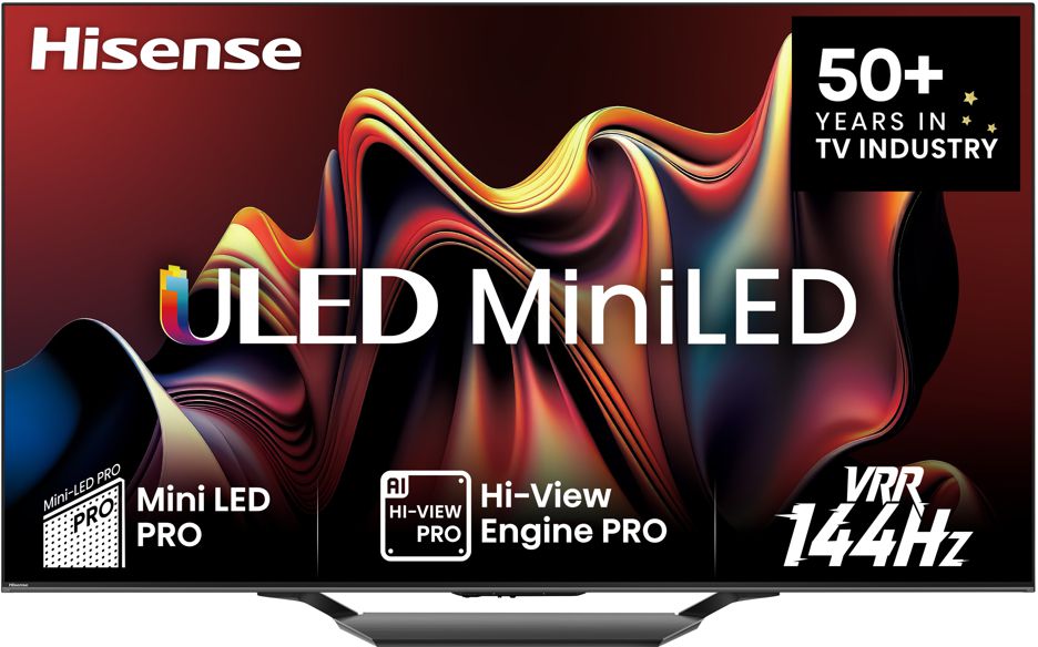 Hisense 85U72NQ Mini-LED 4K UHD 85 אינץ׳ טלוויזיה חכמה Hisense 85U72NQ Mini-LED 4K UHD בגודל 85 אינץ׳
