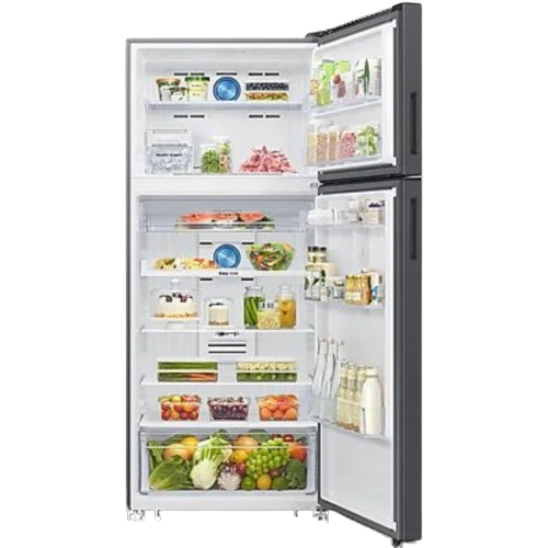 Samsung RT53DG7A14S9 מצב פתוח וחלוקה פנימית Samsung RT53DG7A14S9 מצב פתוח חלוקה פנימית ומדפים