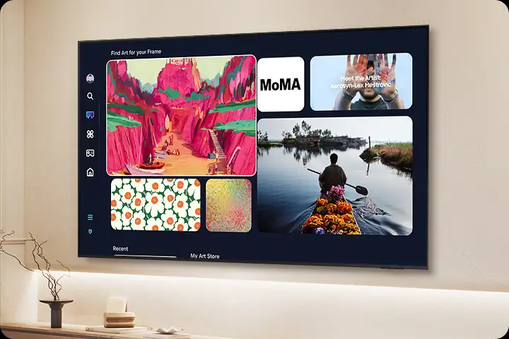 Samsung QN85F MEMC – תנועה ללא מריחות Samsung QN85F MEMC – תנועה ללא מריחות