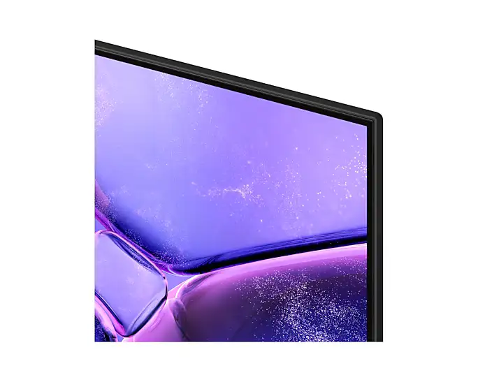 מעבד Crystal 4K: איכות תמונה חסרת פשרות בסדרת U8000F | טלוויזיה 4K סמסונג מעבד Crystal 4K בטלוויזיות סמסונג U8000F לצבעים חיים | טלוויזיה עם PurColor