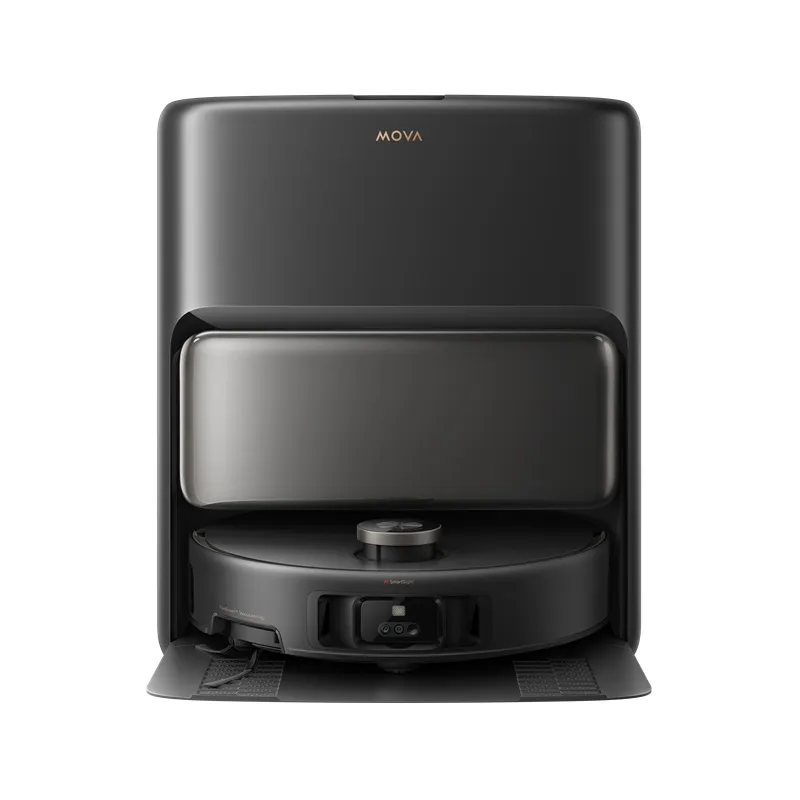 MOVA V50 Ultra Complete - עוצמה ועיצוב שואב אבק רובוטי שוטף MOVA V50 Ultra Complete במבט חזיתי
