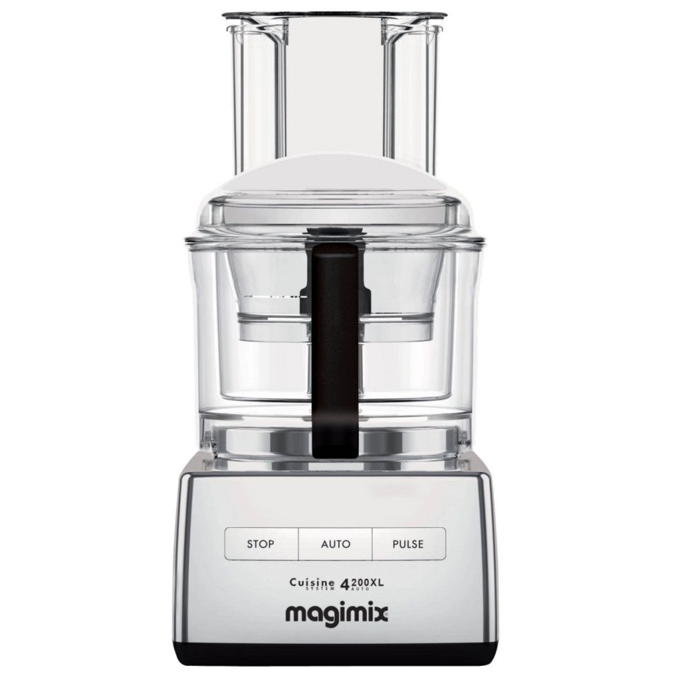 מעבד מזון מקצועי Magimix CS4200JCBXL Premium: יופי, נוחות וביצועים גבוהים מעבד מזון Magimix CS4200JCBXL Premium בגימור אלגנטי על רקע לבן