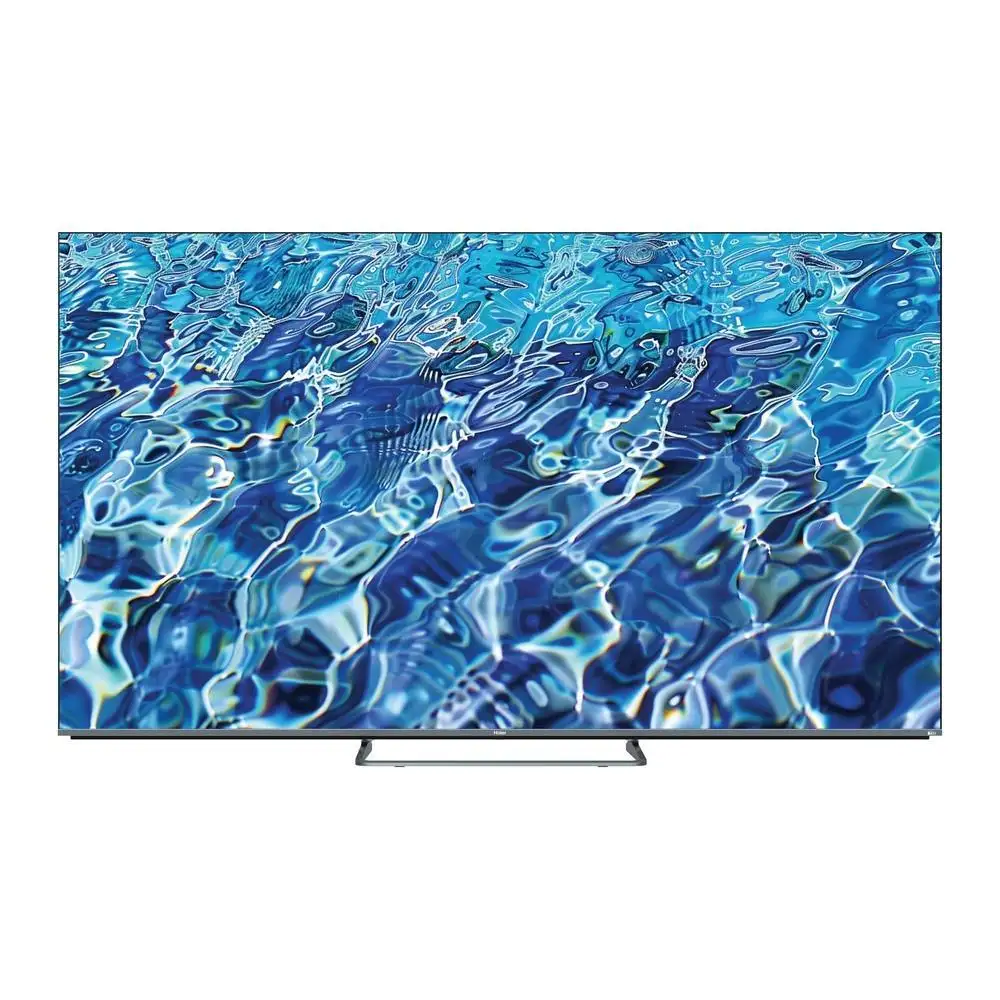Haier H55M80FUX - טלוויזיית QD-Mini LED 4K יוקרתית טלוויזיית Haier H55M80FUX 55 אינץ' במבט כללי, עיצוב יוקרתי ללא מסגרת