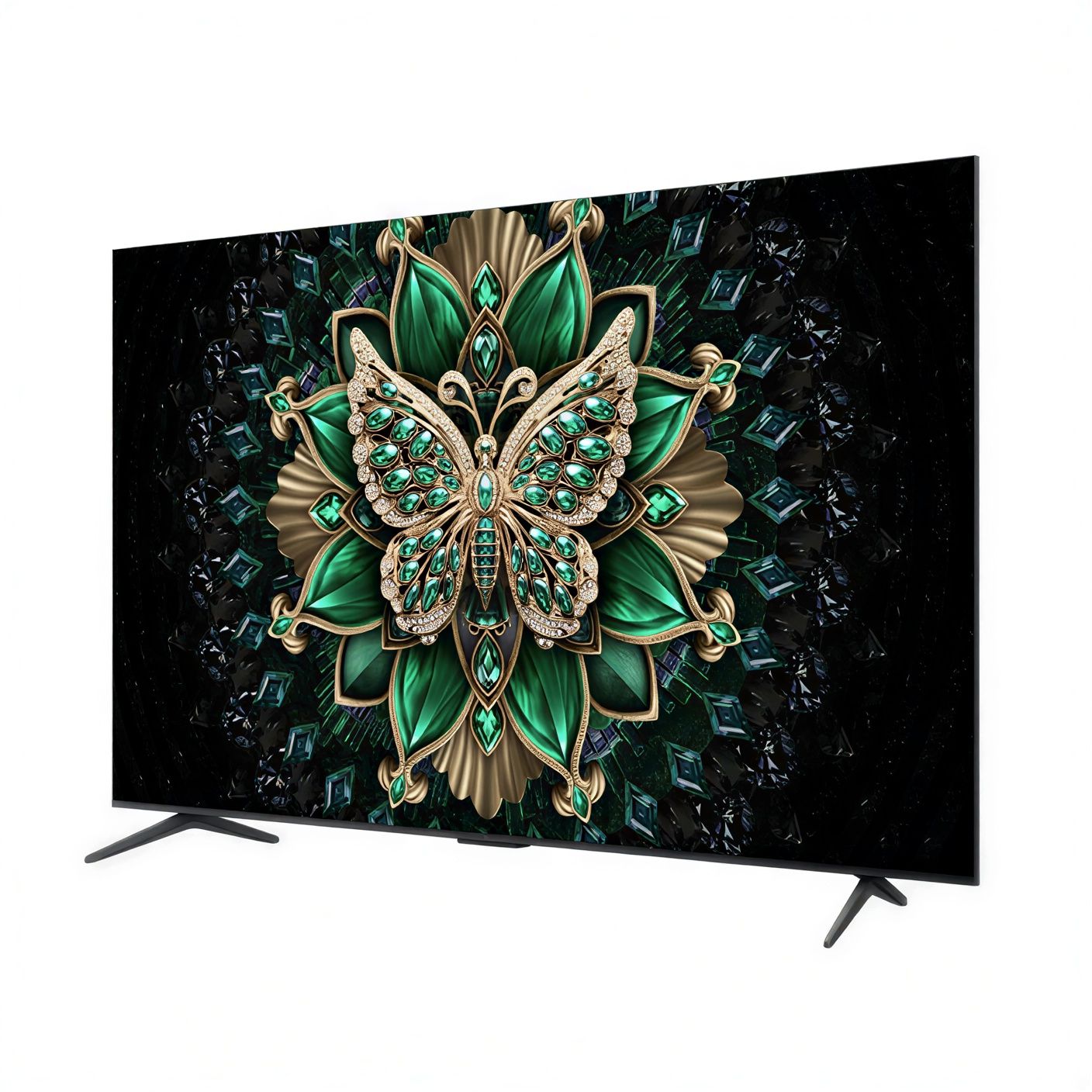 QD-MiniLED technology TCL 65Q6C המחשת טכנולוגיית QD MiniLED בטלוויזיה TCL 65Q6C