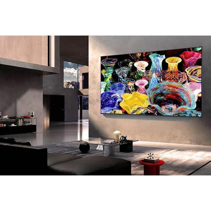 LG 65MRGB85B6C Mini RGB evo AI תמונת אווירה תמונת אווירה LG 65MRGB85B6C Mini RGB evo AI בסלון