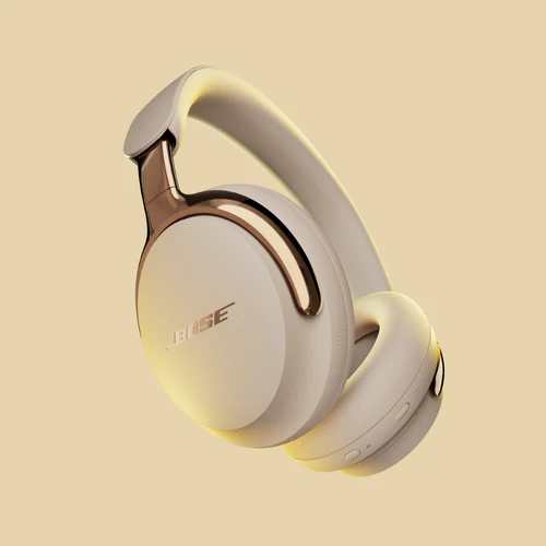 Bose QuietComfort Ultra 2nd Gen Premium Design גימור מתכת יוקרתי וחומרי פרימיום באוזניות Bose QuietComfort Ultra דור שני