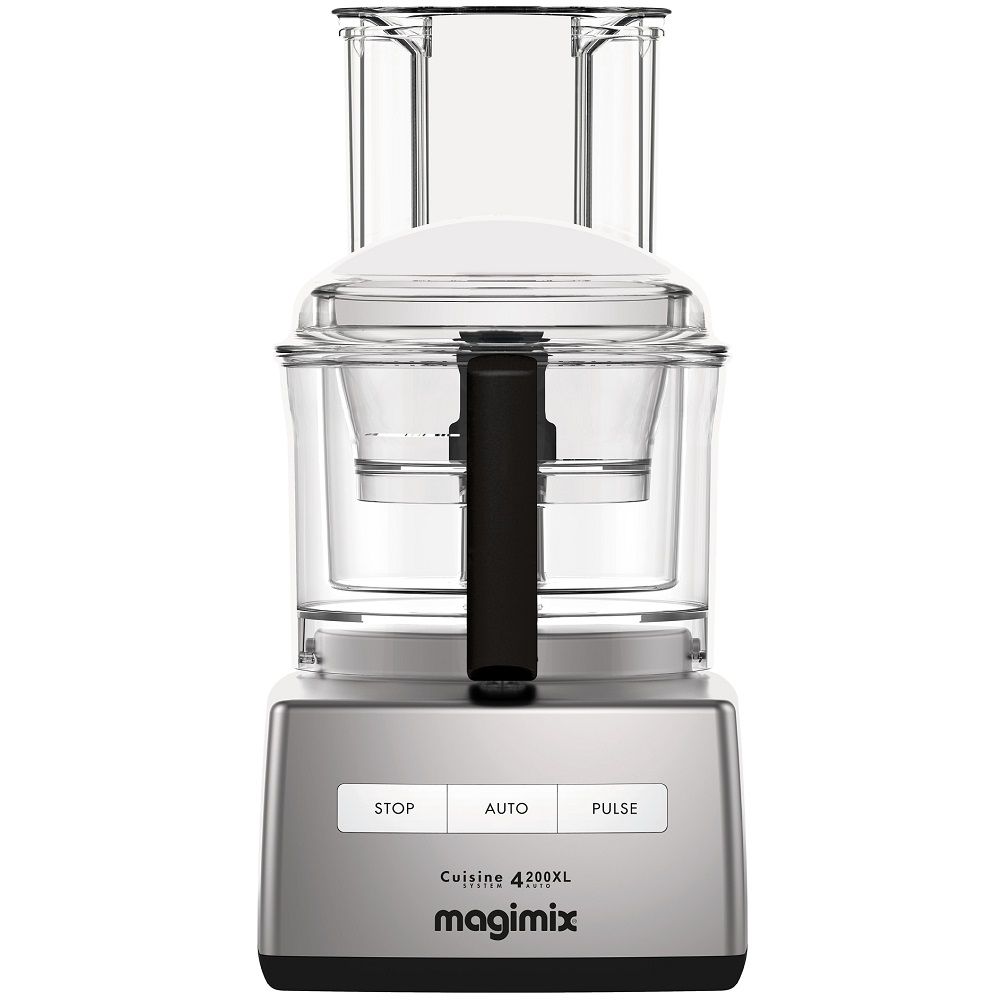מעבד מזון מקצועי Magimix CS4200JCMXL Premium: יופי, נוחות וביצועים גבוהים מעבד מזון Magimix CS4200JCMXL Premium בגימור אלגנטי על רקע לבן