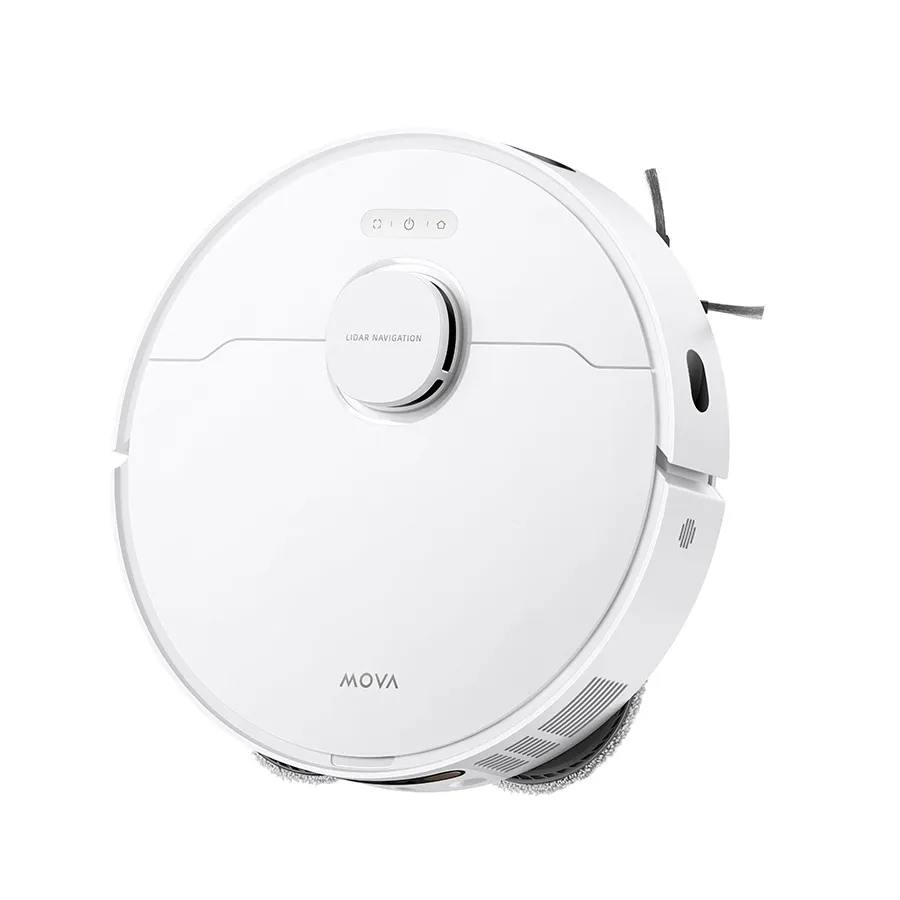 שטיפה עד הקצה עם MOVA E40 Ultra MOVA E40 Ultra טכנולוגיית שטיפה עד הקצה FlexMoP עם הארכת מגב עד 4 ס״מ