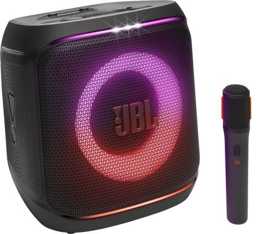 JBL PartyBox Encore 2 בידורית ניידת 100W עם מיקרופון אלחוטי בידורית ניידת JBL PartyBox Encore 2 עם תאורת מסיבה ומיקרופון אלחוטי