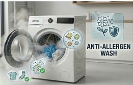 מכונת כביסה Gorenje HAI1 מידות ואינטגרציה