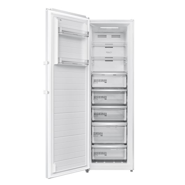 Midea MDRU333FEE01 מצב פתוח - 7 תאי אחסון נוחים Midea MDRU333FEE01 מצב פתוח עם 7 תאי אחסון ומגירות נשלפות