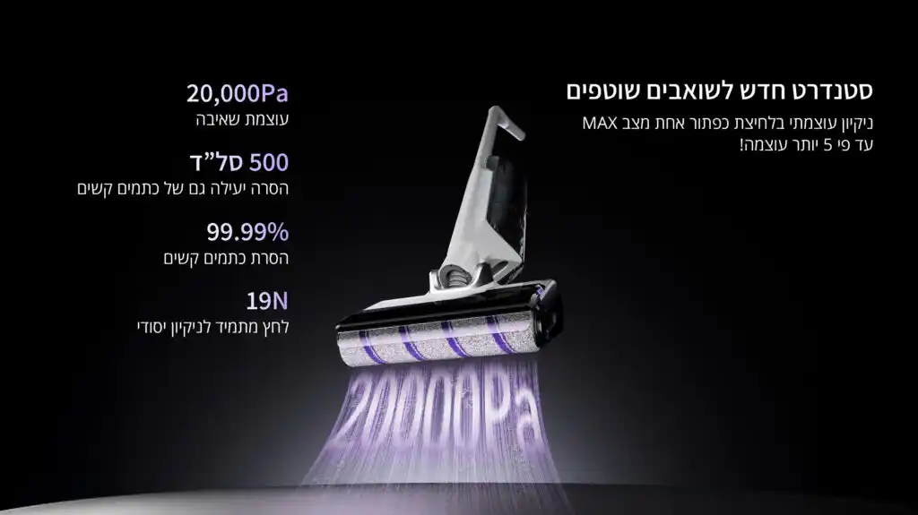 Narwal S30 - תכולת הערכה אביזרים ותכולת ערכה Narwal S30