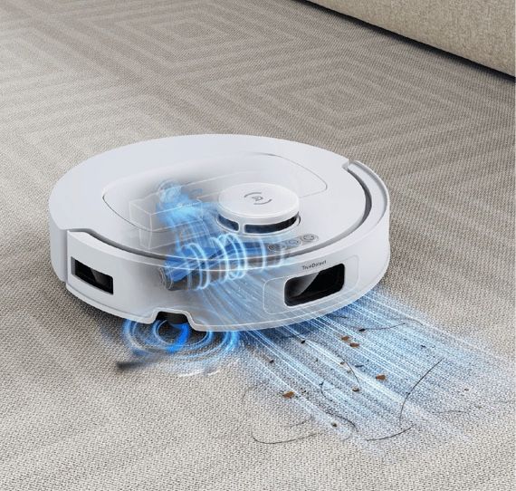 ECOVACS T30C Prime OMNI - שאיבה של שיער ECOVACS DEEBOT T30C Prime OMNI שואב שיער בעוצמת שאיבה 25,000Pa