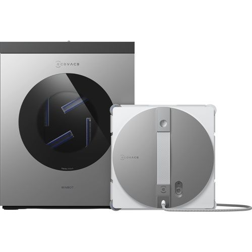 ECOVACS WINBOT W3 OMNI מנקה חלונות רובוטי עם תחנת OMNI מנקה חלונות רובוטי ECOVACS WINBOT W3 OMNI עם תחנת עגינה חכמה לניקוי חלונות